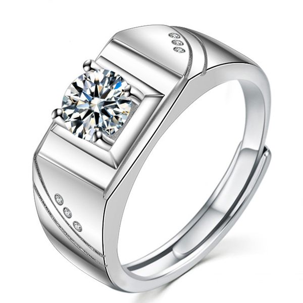 1.0ct real moissanite ring for men white blue yellow green color d vvs 925 silver 2022 new trend wedding diamond adjustable ring, Slivery;golden
1.0ct real moissanite ring for men white blue yellow green color d vvs 925 silver 2022 new trend wedding diamond adjustable ring, Slivery;golden