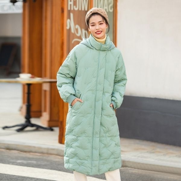 winter arrivals long down coat green coat thin loose lovely embroidery y201026, Black
winter arrivals long down coat green coat thin loose lovely embroidery y201026, Black