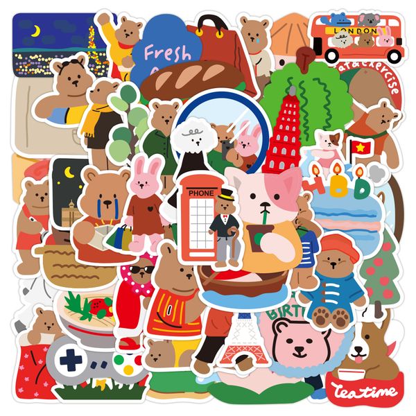 50pcs mixed lovely bear car graffiti stickers for skateboard lapfridge helmet decals pad bicycle bike ps4 notebook guitar case motorcycle wa
50pcs mixed lovely bear car graffiti stickers for skateboard lapfridge helmet decals pad bicycle bike ps4 notebook guitar case motorcycle wa