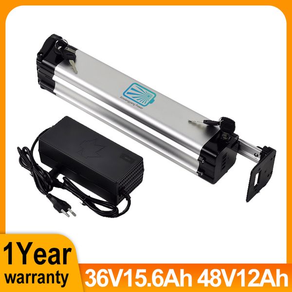 great quality silver fish style li-ion electric bike battery 36v 12.5ah 18ah 48v10.4ah 14ah battery
great quality silver fish style li-ion electric bike battery 36v 12.5ah 18ah 48v10.4ah 14ah battery