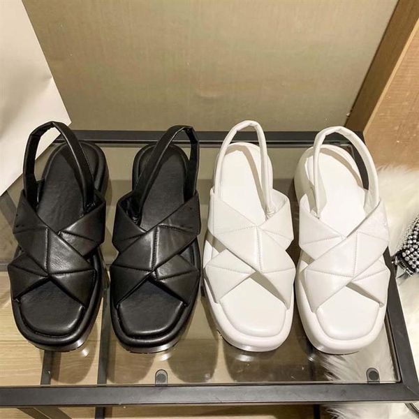 super new woman shoe summer sandals luxury designer sandal leather wedge lady shoes with box 01226d, Black
super new woman shoe summer sandals luxury designer sandal leather wedge lady shoes with box 01226d, Black