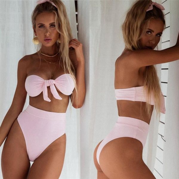 women's swimwear autuspin solid color bikini high waist thong fashion 's swimsuits crop women beach club bathing suit, White;black
women's swimwear autuspin solid color bikini high waist thong fashion 's swimsuits crop women beach club bathing suit, White;black
