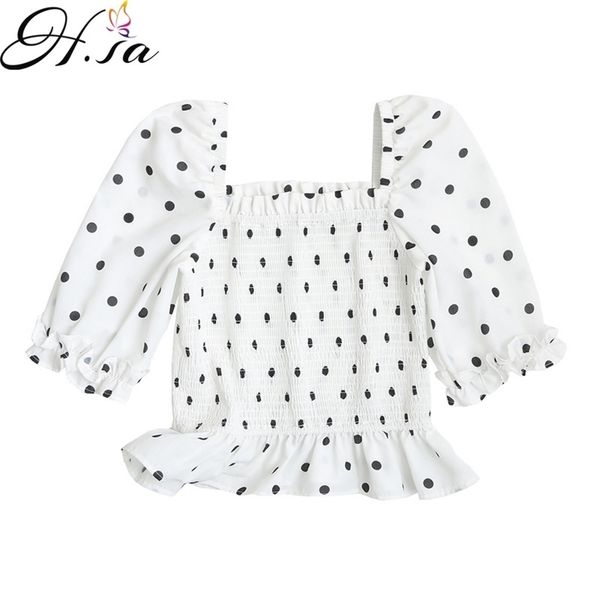 hsa european and american summer wind women's polka dot short slim shirt 6252 camisa de mujer 210716, White
hsa european and american summer wind women's polka dot short slim shirt 6252 camisa de mujer 210716, White