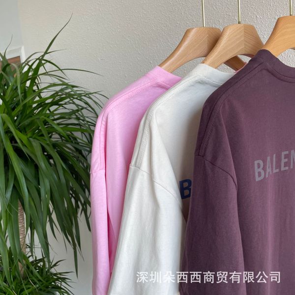 summer new women's t-shirt b family back large letter logo printing loose short sleeve lovers' style, White
summer new women's t-shirt b family back large letter logo printing loose short sleeve lovers' style, White
