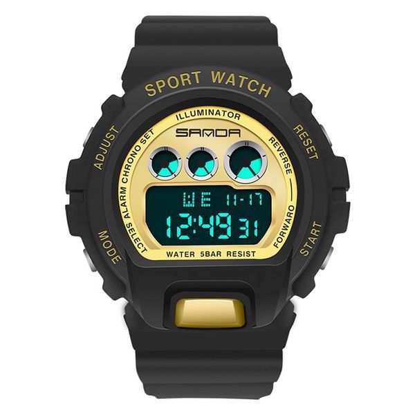 casual watches boy sanda fashion outdoor electronic sports watch for man and couple multi colors high hardness glass resin strap 5319x, Slivery;brown
casual watches boy sanda fashion outdoor electronic sports watch for man and couple multi colors high hardness glass resin strap 5319x, Slivery;brown