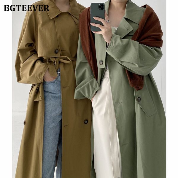 vintage turn-down collar women windbreaker long sleeve loose double breasted lace-up female long trench coats 2021, Tan;black
vintage turn-down collar women windbreaker long sleeve loose double breasted lace-up female long trench coats 2021, Tan;black