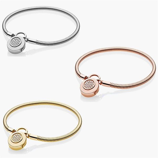 fine jewelry authentic 925 sterling silver bead fit pandora charm bracelets round lock snake bone chain bracelet safety chain pend275i, Black
fine jewelry authentic 925 sterling silver bead fit pandora charm bracelets round lock snake bone chain bracelet safety chain pend275i, Black