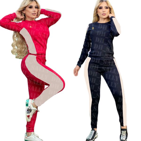 women long sleeve outfit designer letter print tracksuit spring autumn breathable tracksuits high grade luxury sportwear, White;red
women long sleeve outfit designer letter print tracksuit spring autumn breathable tracksuits high grade luxury sportwear, White;red