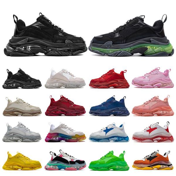 men women dad shoes 17fw triple s casual shoes clear bubble bottom mens sneakers black red old grandpa trainers outdoor sports eur 36-45 xf8
men women dad shoes 17fw triple s casual shoes clear bubble bottom mens sneakers black red old grandpa trainers outdoor sports eur 36-45 xf8