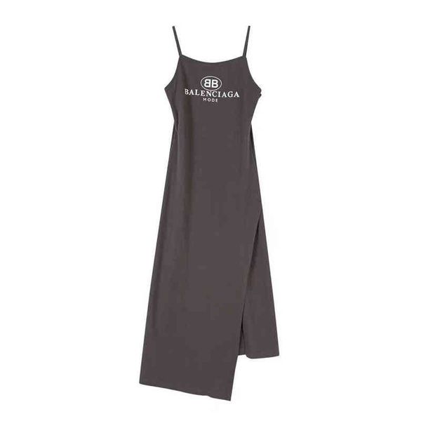 5opa new suspender dress fashion letter high grade grey split skirt women's korean version backless sleeveless over knee slim long skir, Black;gray
5opa new suspender dress fashion letter high grade grey split skirt women's korean version backless sleeveless over knee slim long skir, Black;gray