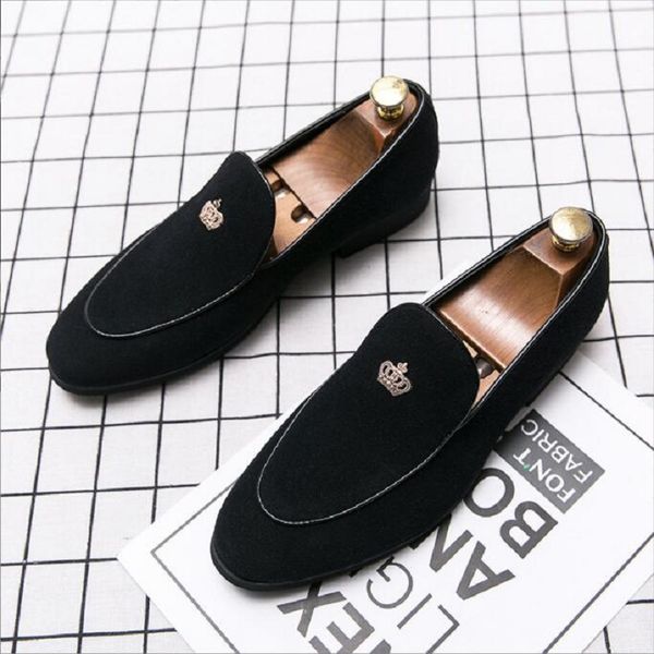 luxury designer new pointed suede metal crown oxford shoes for mens formal wedding prom dress homecoming sapatos tenis masculino da050, Black
luxury designer new pointed suede metal crown oxford shoes for mens formal wedding prom dress homecoming sapatos tenis masculino da050, Black