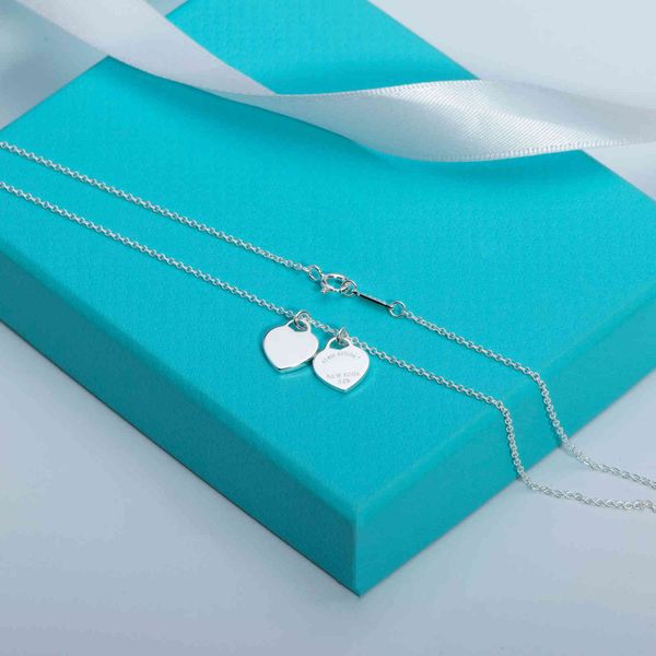original 925 silver fashion heart necklace jewelry blue gift box heart-shaped pendant love necklaces for women's party wedding gift 1:1
original 925 silver fashion heart necklace jewelry blue gift box heart-shaped pendant love necklaces for women's party wedding gift 1:1