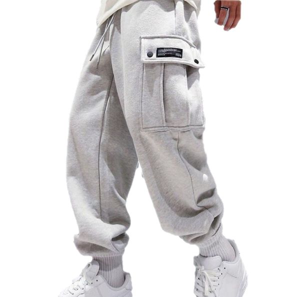 men's pants arrival trendy men sweatpants plus size loose trouser outdoor male pocket warm comfort jogging sport pantalones, Black
men's pants arrival trendy men sweatpants plus size loose trouser outdoor male pocket warm comfort jogging sport pantalones, Black