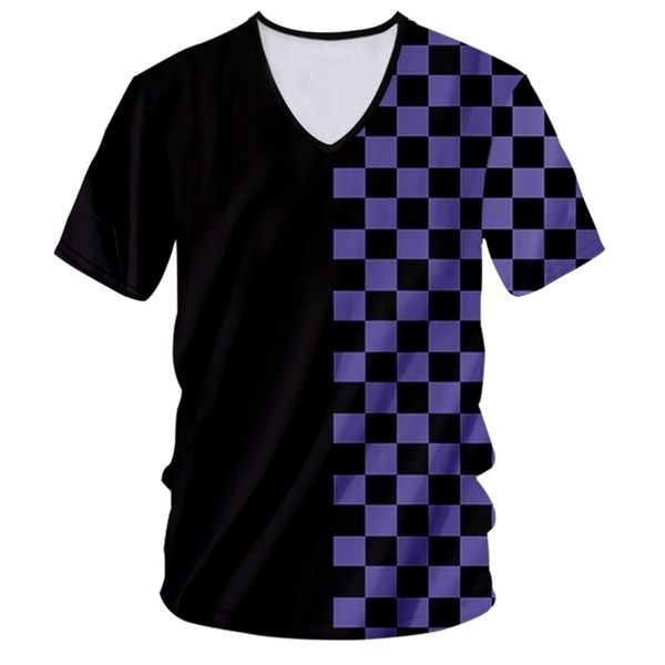 cjlm men's oversize v neck tshirt cool 3d print purple latticet-shirt man fitness short sleeve tee plaid shirts custom dropship 220619, White;black
cjlm men's oversize v neck tshirt cool 3d print purple latticet-shirt man fitness short sleeve tee plaid shirts custom dropship 220619, White;black