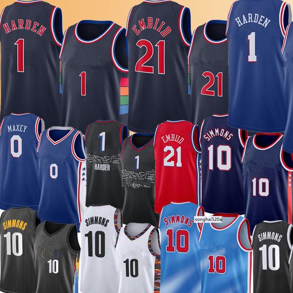 2022 jame 1 s harden basketball jersey joel 21 embiid tyrese 0 maxey ben 10 simmons embroidery''nba''jerseys, Black;red
2022 jame 1 s harden basketball jersey joel 21 embiid tyrese 0 maxey ben 10 simmons embroidery''nba''jerseys, Black;red