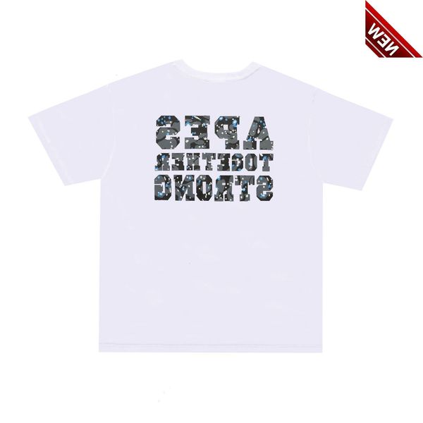 street harajuku tide bap ape head luminous text printed short sleeve t-shirt, White;black
street harajuku tide bap ape head luminous text printed short sleeve t-shirt, White;black