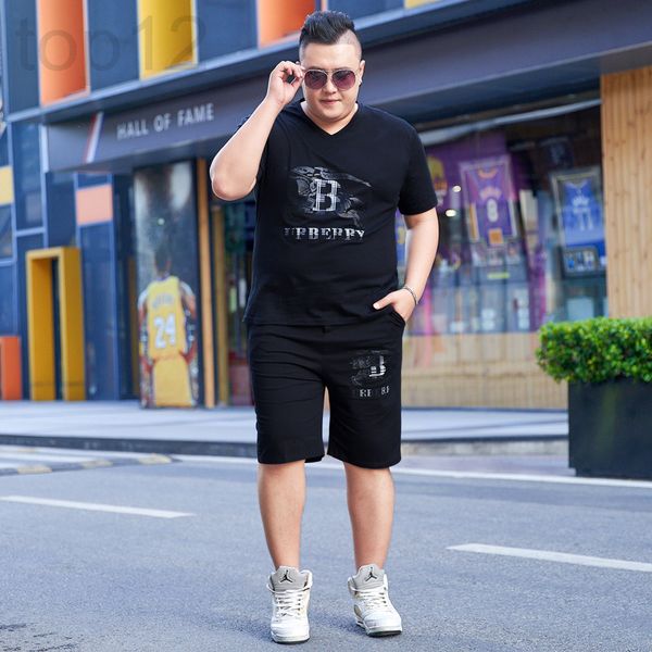 men's casual shirts designer trendy menswear plus fat size short sleeved t-shirt casual sports suit man large loose pants two-piece set, White;black
men's casual shirts designer trendy menswear plus fat size short sleeved t-shirt casual sports suit man large loose pants two-piece set, White;black