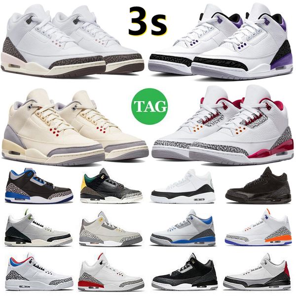 3s men women basketball shoes 3 dark iris cardinal red kumquat neapolitan desert elephant muslin court purple racer pine black cat mens
3s men women basketball shoes 3 dark iris cardinal red kumquat neapolitan desert elephant muslin court purple racer pine black cat mens