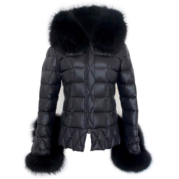 faye wong same style star super big raccoon fur collar slim down jacket short women winter 201127, Black
faye wong same style star super big raccoon fur collar slim down jacket short women winter 201127, Black