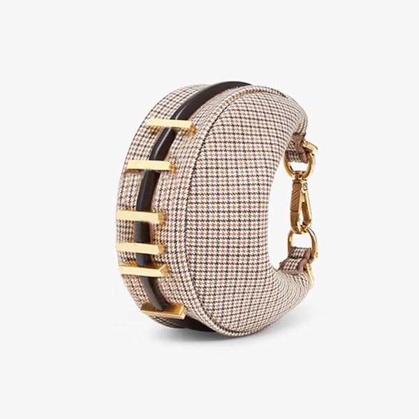 half moon bag axillary shoulder bags handbag purse tartan canvas bottom gold hardware accessories women clutch purse quality zipper open lad
half moon bag axillary shoulder bags handbag purse tartan canvas bottom gold hardware accessories women clutch purse quality zipper open lad
