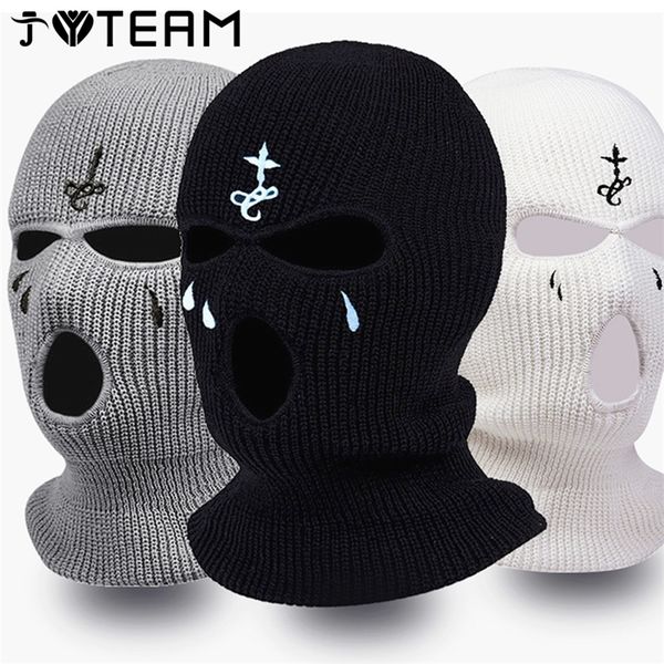 winter balaclava hat 3hole knitted full face cover ski neck gaiter warm knit beanie for outdoor sports cross embroidery ski mas 220725, Blue;gray
winter balaclava hat 3hole knitted full face cover ski neck gaiter warm knit beanie for outdoor sports cross embroidery ski mas 220725, Blue;gray