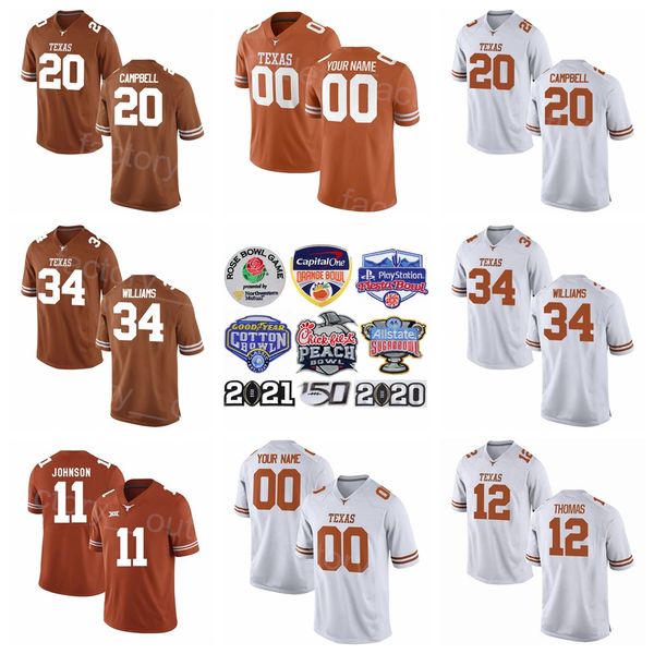 ncaa texas longhorns college football 20 earl campbell jersey 10 vince young 34 ricky williams 11 sam ehlinger 98 brian orakpo 12 earl thoma, Black
ncaa texas longhorns college football 20 earl campbell jersey 10 vince young 34 ricky williams 11 sam ehlinger 98 brian orakpo 12 earl thoma, Black