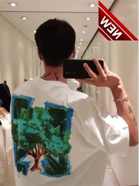 50% off discount 2022ss street off hand-painted tree men and women lovers same class clothes loose edition fashion t-shirt, White;black
50% off discount 2022ss street off hand-painted tree men and women lovers same class clothes loose edition fashion t-shirt, White;black