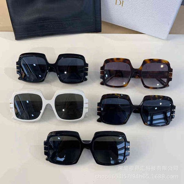 2022 latest fashion designer factory online export sunglasses d family women's uv s1u, White;black