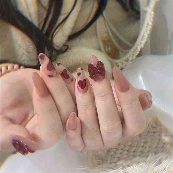 false nails wearable love spotted sequin bow almond ballerina artificial fake full cover square head nail tips manicure 0616
false nails wearable love spotted sequin bow almond ballerina artificial fake full cover square head nail tips manicure 0616