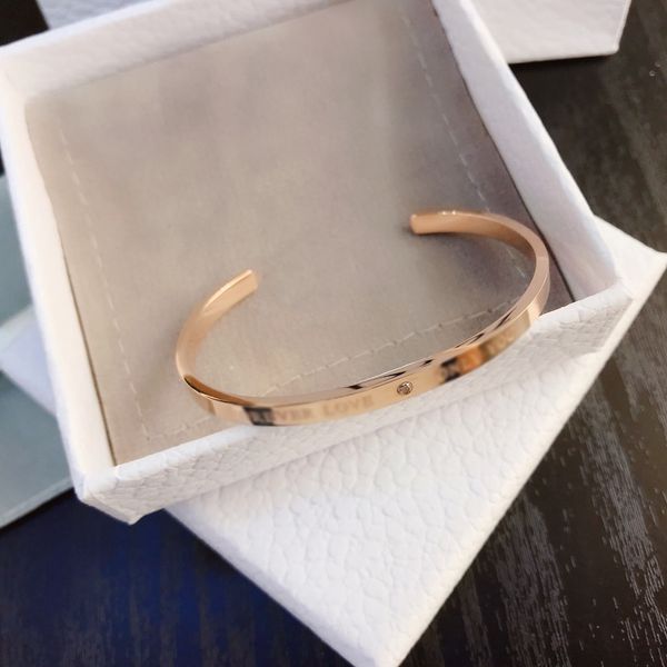 new fashionable bracelets women bangle luxury designer letter bracelet crystal rose gold plated stainless steel wedding lovers gift jewelry, Black
new fashionable bracelets women bangle luxury designer letter bracelet crystal rose gold plated stainless steel wedding lovers gift jewelry, Black