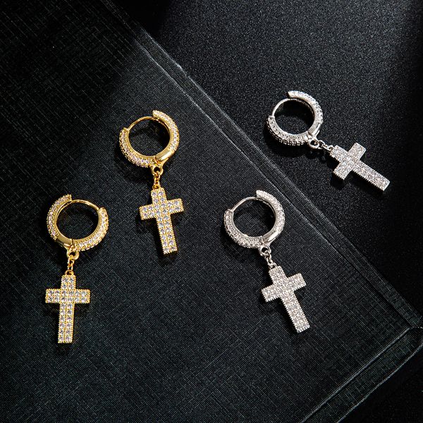 hip hop cubic zirconia bling iced out stud cross earring gold silver copper earrings for men rock jewelry, Golden;silver
hip hop cubic zirconia bling iced out stud cross earring gold silver copper earrings for men rock jewelry, Golden;silver