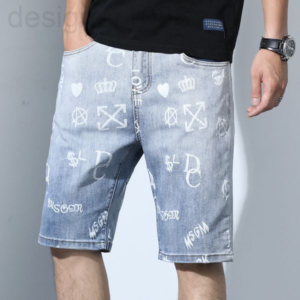 men's jeans designer trendy brand light blue printed denim shorts men's loose elastic cropped pants casual breeches medium thin st
men's jeans designer trendy brand light blue printed denim shorts men's loose elastic cropped pants casual breeches medium thin st