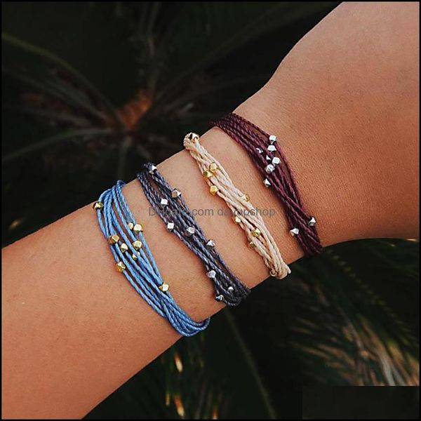 charm bracelets jewelry 4 pcs/set bohemian fashion retro beaded colorf leather woven bracelet set women party jewelr dhd4e, Golden;silver
charm bracelets jewelry 4 pcs/set bohemian fashion retro beaded colorf leather woven bracelet set women party jewelr dhd4e, Golden;silver