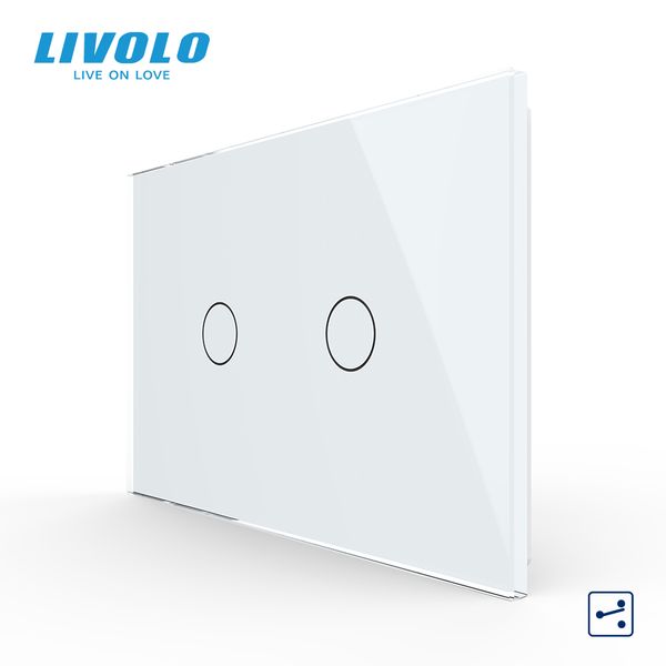 livolo us standard touch switch 2 gang 2 way, screen wall light switch,cross through control,crystal glass panel,up donw stair for smart lif
livolo us standard touch switch 2 gang 2 way, screen wall light switch,cross through control,crystal glass panel,up donw stair for smart lif