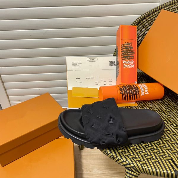 designer men women sandals with correct box dust bag fashion print slide summer wide comfortable flat slippers size 35-48 u1wg, Black
designer men women sandals with correct box dust bag fashion print slide summer wide comfortable flat slippers size 35-48 u1wg, Black