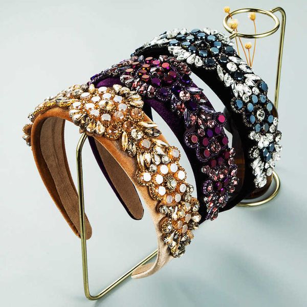 chime hair band baroque shiny crystal headband female gorgeous wide brimmed ornament, Silver
chime hair band baroque shiny crystal headband female gorgeous wide brimmed ornament, Silver