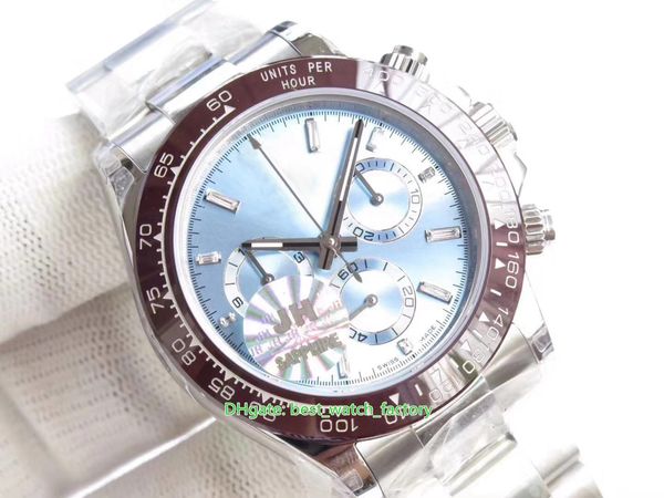 8 style watches jhf maker 40mm cosmograph 116506 116520 116500 chronograph workin cal.4130 movement mechanical automatic mens watch men', Slivery;brown
8 style watches jhf maker 40mm cosmograph 116506 116520 116500 chronograph workin cal.4130 movement mechanical automatic mens watch men', Slivery;brown