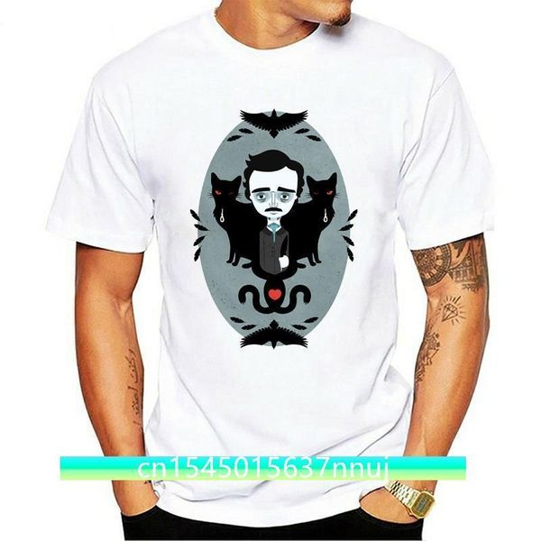 edgar allan poe friends t shirt men tees horror black cat raven tshirt mens cotton clothing cartoon printed tshirt 220702, White;black
edgar allan poe friends t shirt men tees horror black cat raven tshirt mens cotton clothing cartoon printed tshirt 220702, White;black