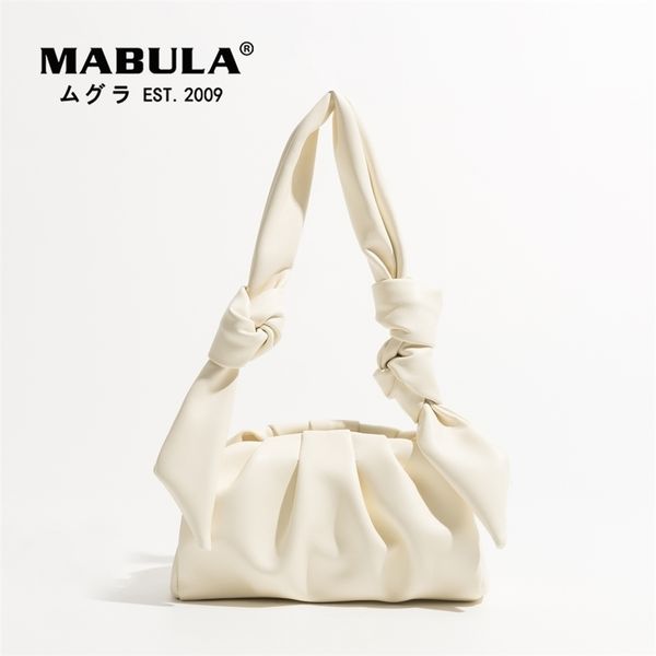 mabula double knot pleated women underarm shoulder bags stylish hobo small crossbody bag female elegant clutch purse 220815
mabula double knot pleated women underarm shoulder bags stylish hobo small crossbody bag female elegant clutch purse 220815