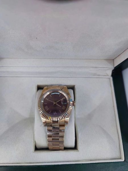 with original box datejust 41mm watch diamond dial bezel a2813 automatic mens watches steel two tone brown jubilee bracelet wristwatches, Slivery;brown
with original box datejust 41mm watch diamond dial bezel a2813 automatic mens watches steel two tone brown jubilee bracelet wristwatches, Slivery;brown