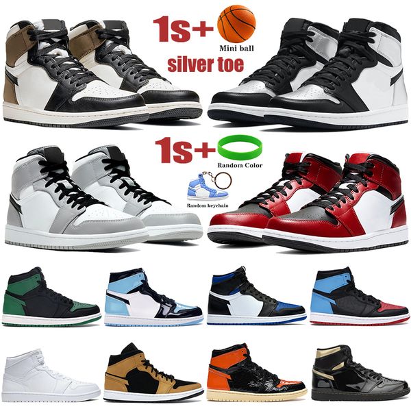 high 1s mens basketball shoes silver toe dark mocha light smoke grey unc patent triple white men women sneakersedyn
high 1s mens basketball shoes silver toe dark mocha light smoke grey unc patent triple white men women sneakersedyn