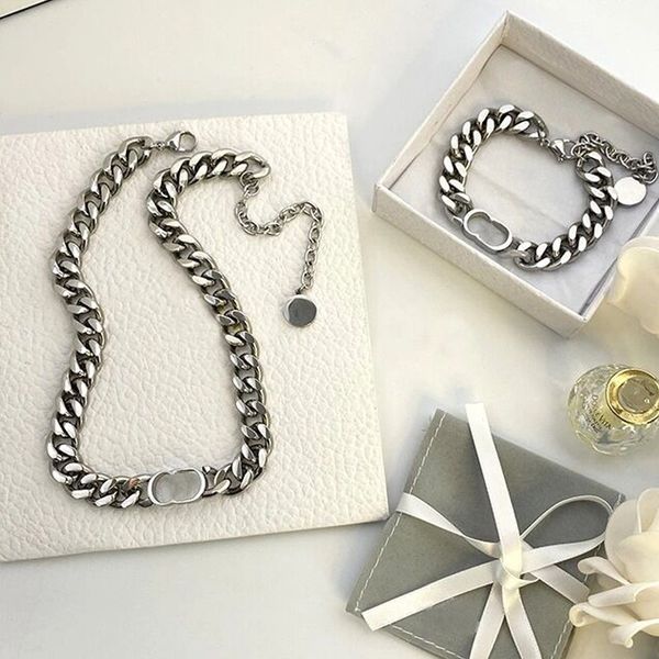 new jewelry necklace lengths 44cm necklaces for women 18k gold plated diamond hip hop pendant choker cuban chain bracelet set for wedding gi, Silver
new jewelry necklace lengths 44cm necklaces for women 18k gold plated diamond hip hop pendant choker cuban chain bracelet set for wedding gi, Silver