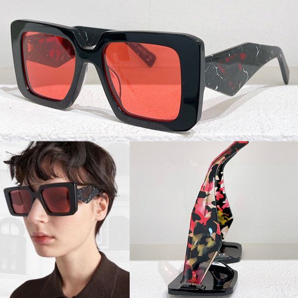 popular brand symbole designer sunglasses mens womens square frame spr 23y unique temples highlight fashion sense with original box, White;black
popular brand symbole designer sunglasses mens womens square frame spr 23y unique temples highlight fashion sense with original box, White;black