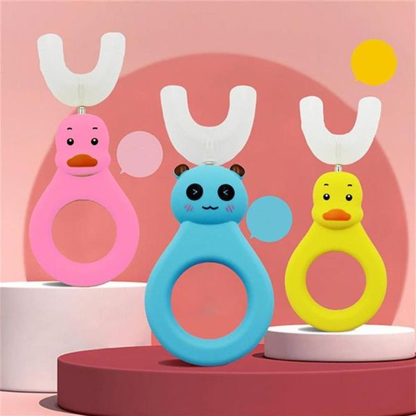 360° baby u-shaped toothbrush kids donut manual kids silicone safety manual toothcartoon patterna25 a21193x
360° baby u-shaped toothbrush kids donut manual kids silicone safety manual toothcartoon patterna25 a21193x