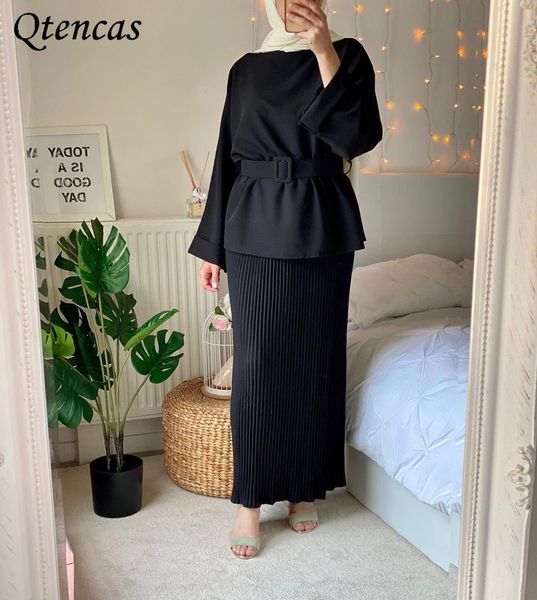 ramadan turkey pleated abaya dubai muslim sets kaftan dress eid abayas for women islam clothes djellaba femme musulman ensembles, Red
ramadan turkey pleated abaya dubai muslim sets kaftan dress eid abayas for women islam clothes djellaba femme musulman ensembles, Red