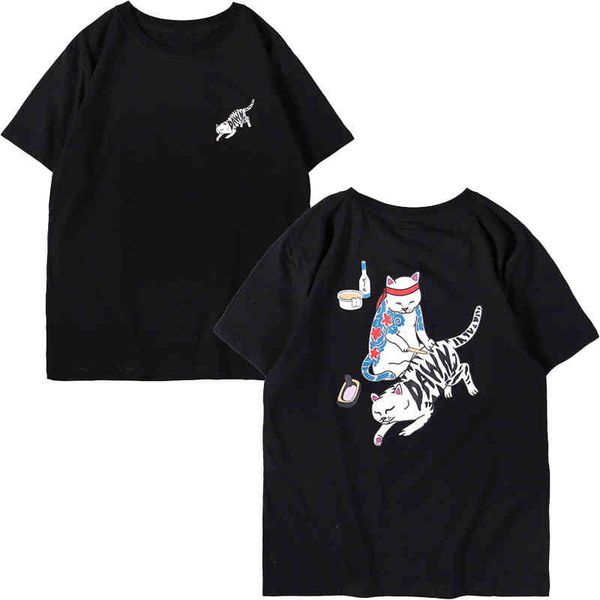 classic american fashion brand ripndip mens t shirts designer animal cat t-shirts couple minority women tshirt oversize tees summer short s, White;black
classic american fashion brand ripndip mens t shirts designer animal cat t-shirts couple minority women tshirt oversize tees summer short s, White;black