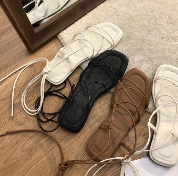 sandals women fashion summer new 2022 cross tie boho beach open toe shoes flat narrow band black casual sandalias
sandals women fashion summer new 2022 cross tie boho beach open toe shoes flat narrow band black casual sandalias
