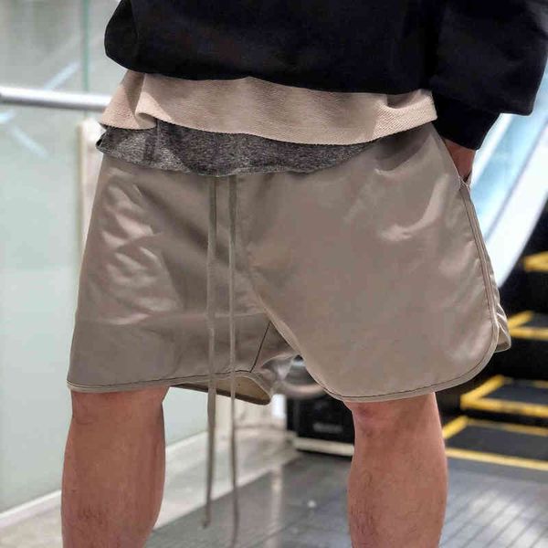 men's shorts high street bright face feel of god main line drawstring woven casual men's and women's shorts r6sm, White;black
men's shorts high street bright face feel of god main line drawstring woven casual men's and women's shorts r6sm, White;black