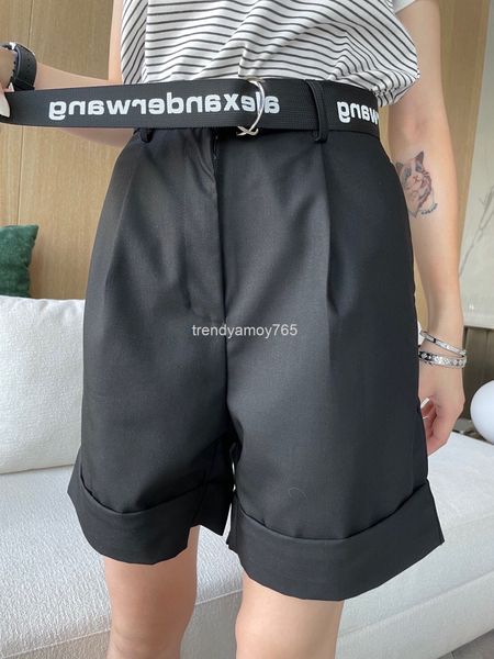 women's shorts aw king sportswear straight trousers false belt design letter print high waist women's summer wide leg, White;black
women's shorts aw king sportswear straight trousers false belt design letter print high waist women's summer wide leg, White;black