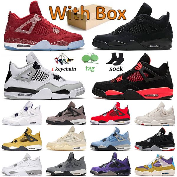 4 4s original basketball shoes designer woman canvas new black cat white oreo jumpman sneakers sports zen master red thunder men trainers un
4 4s original basketball shoes designer woman canvas new black cat white oreo jumpman sneakers sports zen master red thunder men trainers un